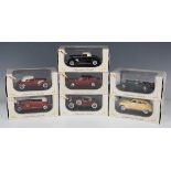 Fourteen Signature Models cars, including 1933 Cadillac Fleetwood, 1949 Jaguar XK120 and Buick