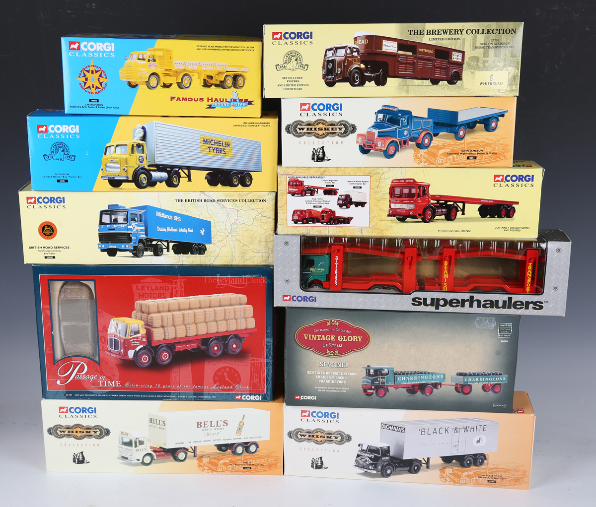 Forty-eight Corgi Classics commercial vehicles, including No. 60024 Eddie Stobart forklift truck and - Image 4 of 5