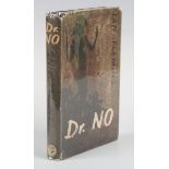 FLEMING, Ian. Dr. No. London: Jonathan Cape, 1958. First edition, first impression, 8vo (189 x