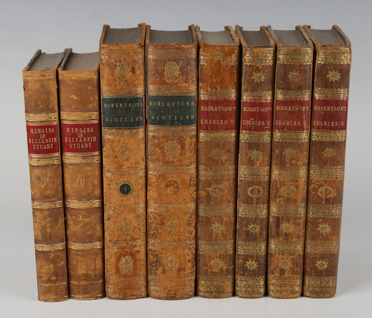 BINDINGS. - William ROBERTSON. The History of Scotland. London: T. Cadell, 1794. 2 vols., fourteenth