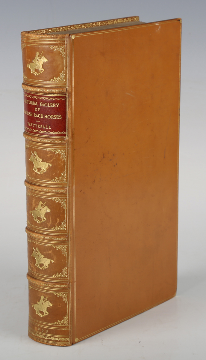 TATTERSALL, George. The Pictorial Gallery of English Race Horses: containing all the Winners of