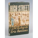 RAVILIOUS, Eric (illustrator) and J.M. RICHARDS. High Street. London: the Curwen Press for Country