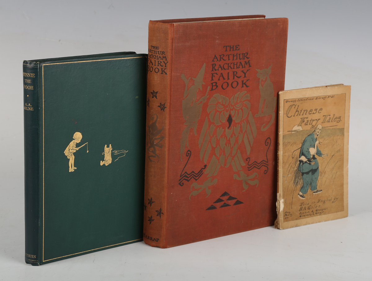 MILNE, A.A. Winnie-the-Pooh. London: Methuen, 1926. First edition, first impression, 8vo (187 x