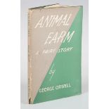 ORWELL, George. Animal Farm, a Fairy Story. London: Secker and Warburg, May 1945. First edition,