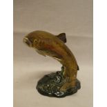 A Beswick china figure of a trout No.