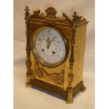A 19th century French mantel clock by J Marti & Co.