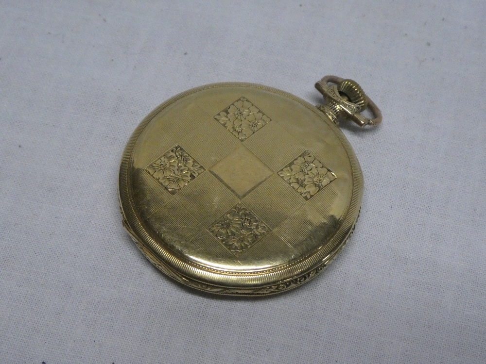 A gentleman's slim 18ct gold pocket watch by Omega with circular silvered dial in 18ct gold - Image 2 of 2