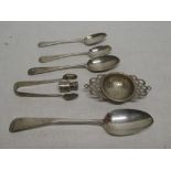 A George III silver old English pattern tablespoon,