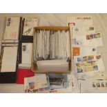 A large selection of mixed GB first day covers