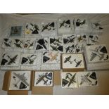 A selection of over 25 various Atlas model aircraft "Military Giants of the Sky",