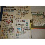 Three albums of World stamps including Latvia, Netherlands, Yugoslavia, Romania,