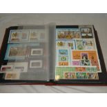 A 30 page stock book containing a collection of GB stamps,
