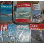 A selection of 1970's Air Pictorial and Aircraft Illustrated magazines including year sets