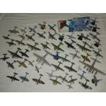 A large selection of model aircraft including die-cast and plastic aircraft including by Precision