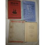 Four stamp related books including stamps of The Republic of Argentina 1882 (4)