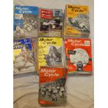 A selection of over 160 motorcycle related magazines including numerous 1960's "Motorcycle"