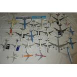 A selection of over 50 various model airliners and passenger jets including Britannia, Air France,