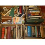 Numerous boxes of miscellaneous books