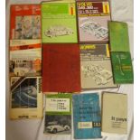 Various motoring related manuals and volumes including Austin A30/A35 Owner's Handbook,