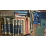 A selection of various military and other related volumes including History of the Great War -