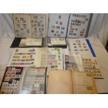 Numerous stock books and albums containing a mixed collection of World stamps