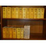 Seventeen Wisden's Cricketers Almanacks 1974-2012 together with six Essex County Cricket Club Year