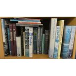 A large selection of various nautical and Warship related volumes including British Battle Ships of