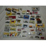 A selection of miniature figures, railway vehicle accessories and layout figures including Preiser,