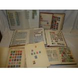 Nine albums/stock books containing a large selection of British Commonwealth stamps