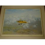 A coloured limited edition aircraft print "A Special Breed" after Gerald Coulson,