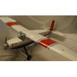 A radio controlled Seagull's model ARTF Maxi-lift aircraft with ASP 90 2 stroke engine,