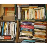 A large selection of various volumes including biographies, Penguin vols.