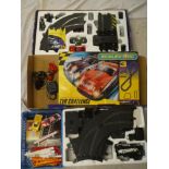 A Scalextric 3 TVR Challenge racing set in original box,