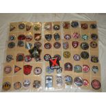 An album containing a selection of approximately 120 various 501st Legion cloth patches including