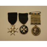 A group of three medals awarded to No. 21838 Ptd. W. H. Inch, No. 9015 "S.J.A.B.