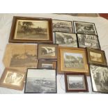 A selection of various old photographs of West Cornwall, mainly of Gulval including The Old Inn,