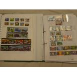 Two folder albums containing a collection of Guernsey,