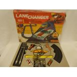 A Matchbox Lane Changer racing set in original box