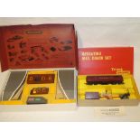 Triang 00 gauge - R81 near mint and boxed station set "Plymouth" and R402 boxed operating Royal