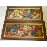 Giovanni Barbaro - watercolours Two studies of fruit,