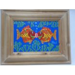 Brian Pollard - oil on board "Cornish Valentine Fish Study One", signed,