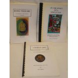 Three military insignia related volumes including "Doing Their Bit" - Home Front lapel badges