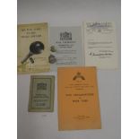The War Story of the Sticky Grenade by Kay Brothers Limited together with a relating latter from