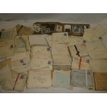 A large selection of WWII letters and covers relating to S. A.