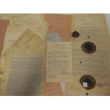 A selection of WW2 Australian Air Force paperwork