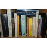 Various cycling related volumes including a History of Rover Cycles, The Pedestrian Hobby Horse,