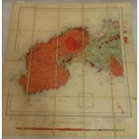 A 1907 geological survey map of Penzance