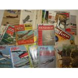 A selection of various aeronautical related magazines including Flying 1939,