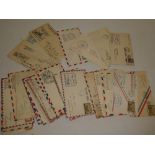 A selection of 40 Canadian 1930's first flight covers