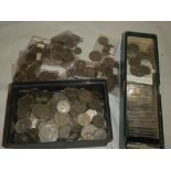 A large selection of various cupro-nickel shillings